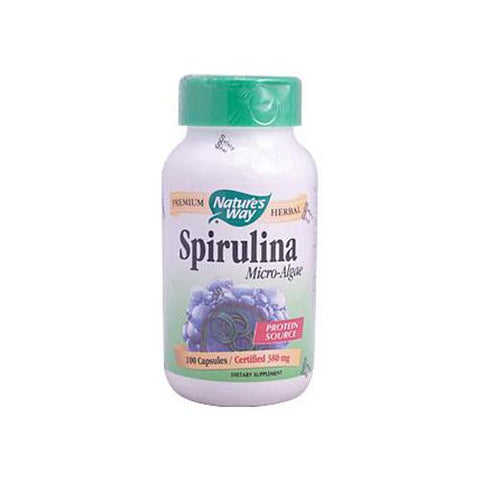 Nature's Way Spirulina Micro-Algae (100 Capsules)