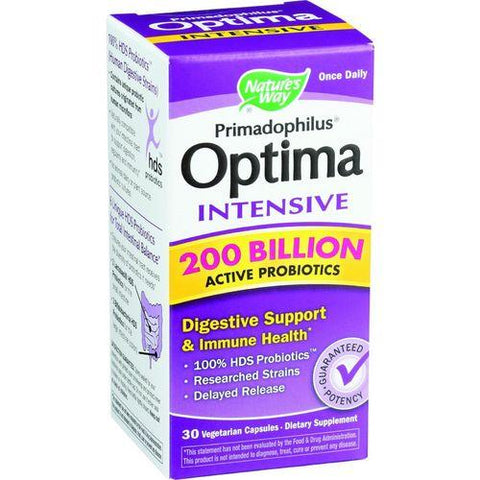 Nature's Way Primadophilus Optima  Intensive  200 Billion  30 Capsules