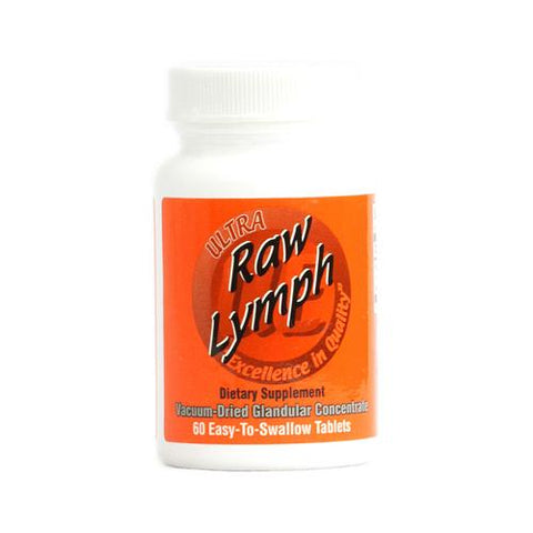 Ultra Glandulars Raw Lymph 60 Tablets